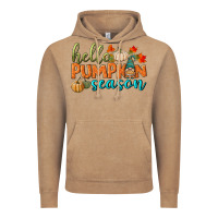 Vintage Coffee hello pumpkin season Vintage Hoodie - BundleAndBundleShop