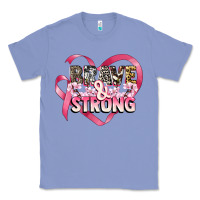Colony Blue brave and strong cancer awareness Classic Tee - CowGirlArtShop