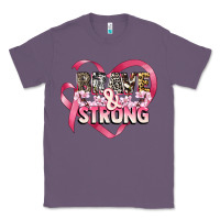 Lavender brave and strong cancer awareness Classic Tee - CowGirlArtShop