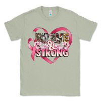 Matcha brave and strong cancer awareness Classic Tee - CowGirlArtShop