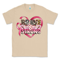 Mushroom brave and strong cancer awareness Classic Tee - CowGirlArtShop