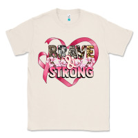 Natural brave and strong cancer awareness Classic Tee - CowGirlArtShop