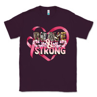 Plum brave and strong cancer awareness Classic Tee - CowGirlArtShop