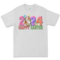 Dove Grey 2024 happy easter Premium Tee - CowGirlArtShop