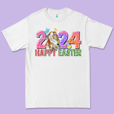 2024 Happy Easter Premium Tee Designed By Cowgirlartshop
