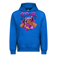 Cobalt Boo-jee Halloween afro sneakers Urban Hoodie - RanaPortraitStore