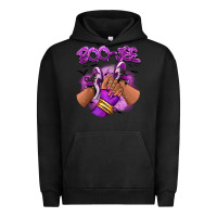 Pigment Black Boo-jee Halloween afro sneakers Urban Hoodie - RanaPortraitStore