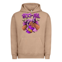 Pigment Burro Boo-jee Halloween afro sneakers Urban Hoodie - RanaPortraitStore