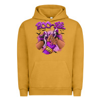 Pigment Peanut Butter Boo-jee Halloween afro sneakers Urban Hoodie - RanaPortraitStore