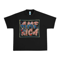Black America Urban Heavy Tee - FaDigitalArtStudio