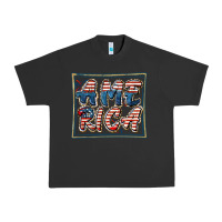 Pigment Black America Urban Heavy Tee - FaDigitalArtStudio