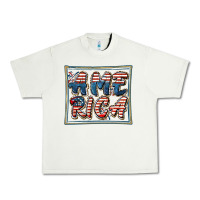 Pistachio America Urban Heavy Tee - FaDigitalArtStudio