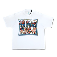 White America Urban Heavy Tee - FaDigitalArtStudio