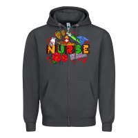 Smoke mexican nurse Zipper Hoodie - AdoDesignShop