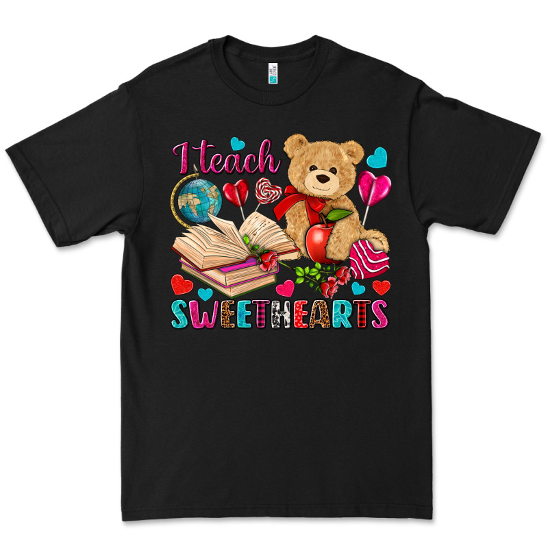 I Teach Sweethearts Valentine's Day Premium Tee by HowdyJamesFarm | Teevron