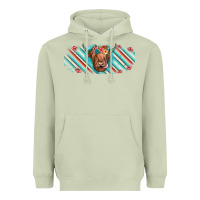 Matcha cow floral Heavyweight Hoodie - JahusDesignShop