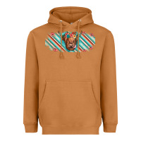 Meerkat cow floral Heavyweight Hoodie - JahusDesignShop