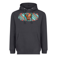 Smoke cow floral Heavyweight Hoodie - JahusDesignShop