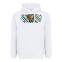 White cow floral Heavyweight Hoodie - JahusDesignShop
