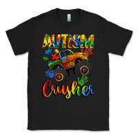 Black autism crusher Classic Tee - CowGirlArtShop