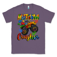 Lavender autism crusher Classic Tee - CowGirlArtShop