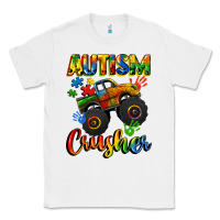 White autism crusher Classic Tee - CowGirlArtShop