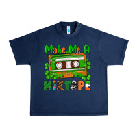 Navy St. Patrick's Day make me a mixtape Urban Heavy Tee - FaDigitalArtStudio