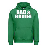 Emerald bad & boujee Urban Hoodie - artisFamous