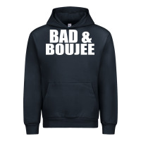 Navy bad & boujee Urban Hoodie - artisFamous