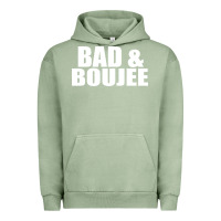 Pigment Oil Green bad & boujee Urban Hoodie - artisFamous