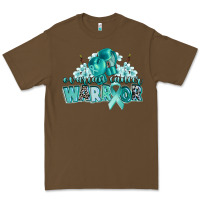Cacao ovarian cancer warrior Premium Tee - CowGirlArtShop