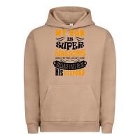 Pigment Burro My Son Is Super Awesome His Stepdad Urban Hoodie - artisFamous