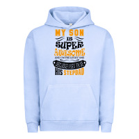 Pigment Grape Ice My Son Is Super Awesome His Stepdad Urban Hoodie - artisFamous