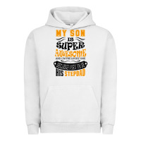 Pigment Lunar Rock My Son Is Super Awesome His Stepdad Urban Hoodie - artisFamous