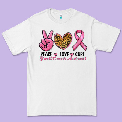 Peace Love Cure Premium Tee Designed By Ranaportraitstore