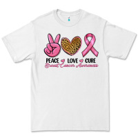 White peace love cure Premium Tee - RanaPortraitStore