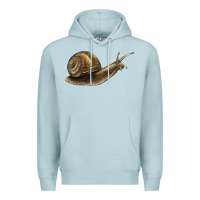 Blue Mist snail Premium Hoodie - LillyAllenDesigns