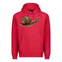 Cardinal snail Premium Hoodie - LillyAllenDesigns