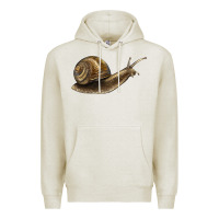 Oatmeal Heather snail Premium Hoodie - LillyAllenDesigns