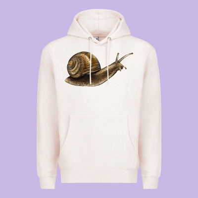 Snail Premium Hoodie Designed By Lillyallendesigns