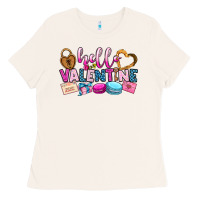 Bone hello valentine Ladies Tee - OliviaCreatesArt
