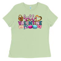 Matcha hello valentine Ladies Tee - OliviaCreatesArt