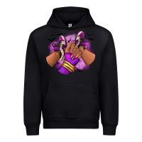 Black Halloween afro sneakers Urban Hoodie - RanaPortraitStore