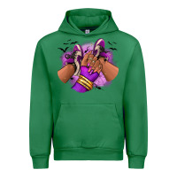 Emerald Halloween afro sneakers Urban Hoodie - RanaPortraitStore