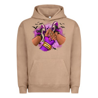Pigment Burro Halloween afro sneakers Urban Hoodie - RanaPortraitStore