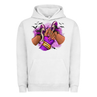 Pigment Lunar Rock Halloween afro sneakers Urban Hoodie - RanaPortraitStore