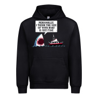 Black polite jaws Urban Hoodie - artisFamous