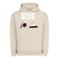 Pigment French Oak polite jaws Urban Hoodie - artisFamous