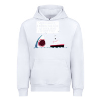 White polite jaws Urban Hoodie - artisFamous