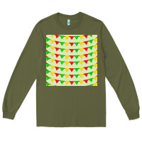 Army Green mexico seamless pattern Long Sleeve Tee - FaDigitalArtStudio